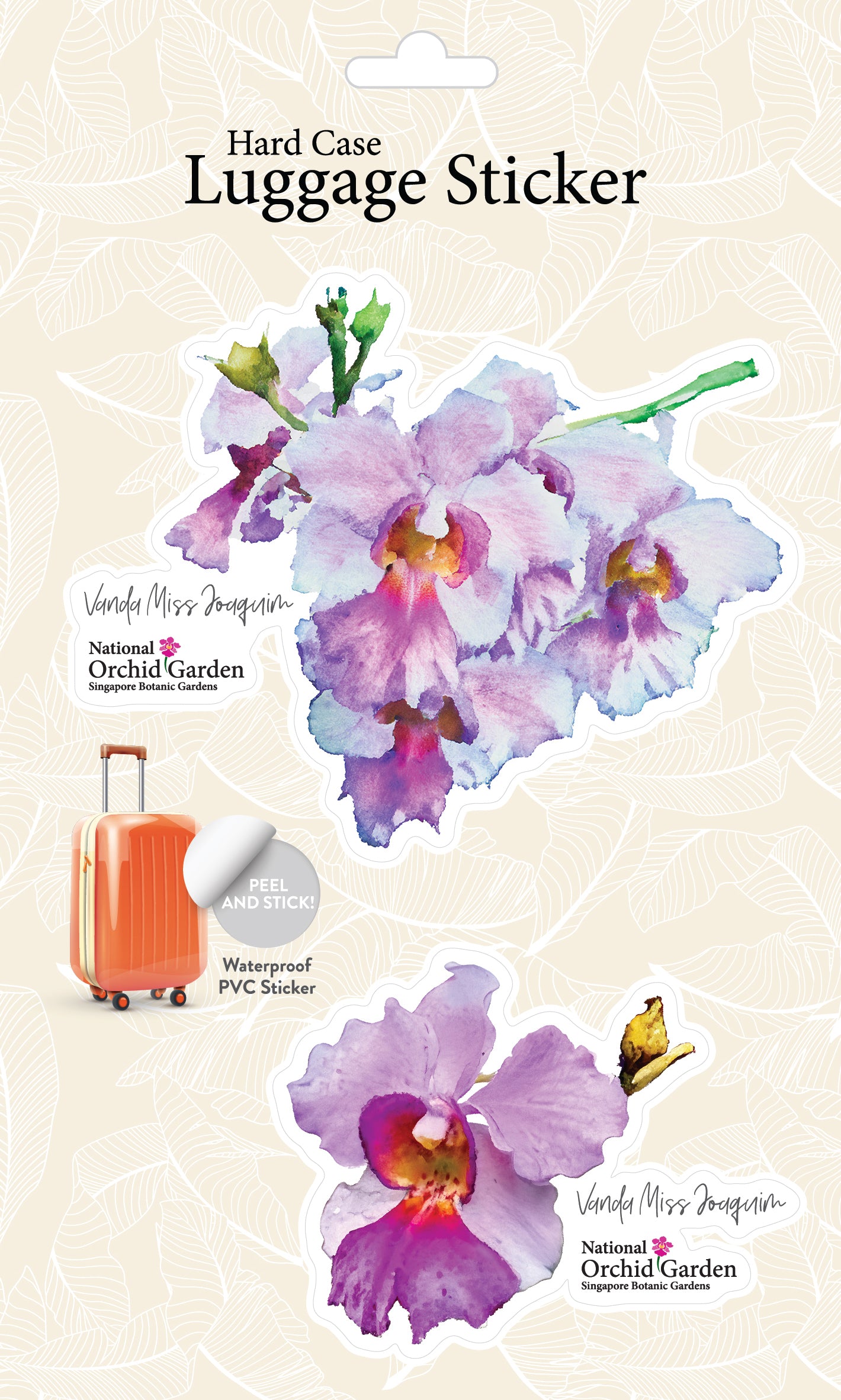 Botanic Luggage Sticker – Vanda Miss Joaquim